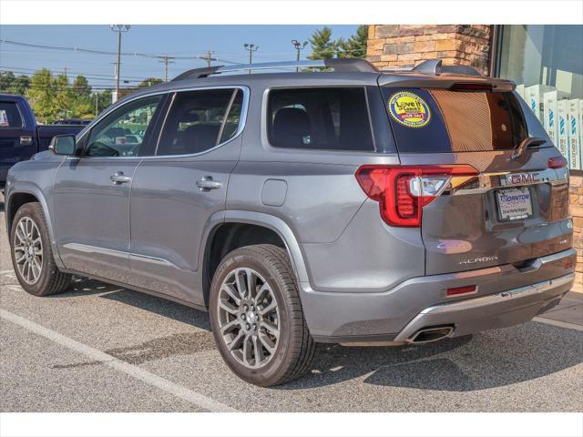 used 2021 GMC Acadia car, priced at $35,476