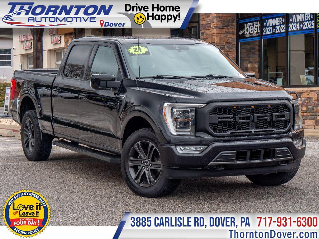 used 2021 Ford F-150 car, priced at $39,996