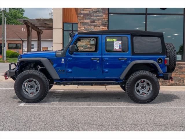 used 2020 Jeep Wrangler Unlimited car, priced at $34,994