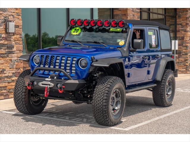 used 2020 Jeep Wrangler Unlimited car, priced at $34,994