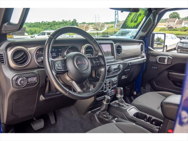 used 2020 Jeep Wrangler Unlimited car, priced at $34,994