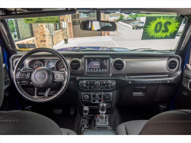 used 2020 Jeep Wrangler Unlimited car, priced at $34,994
