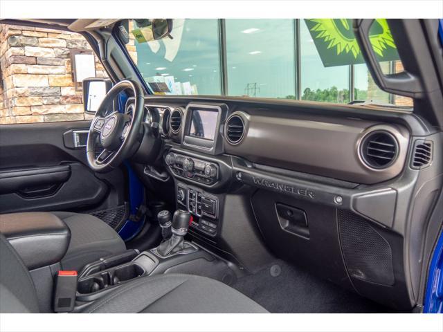 used 2020 Jeep Wrangler Unlimited car, priced at $34,994