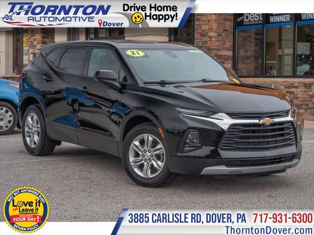 used 2021 Chevrolet Blazer car, priced at $22,775