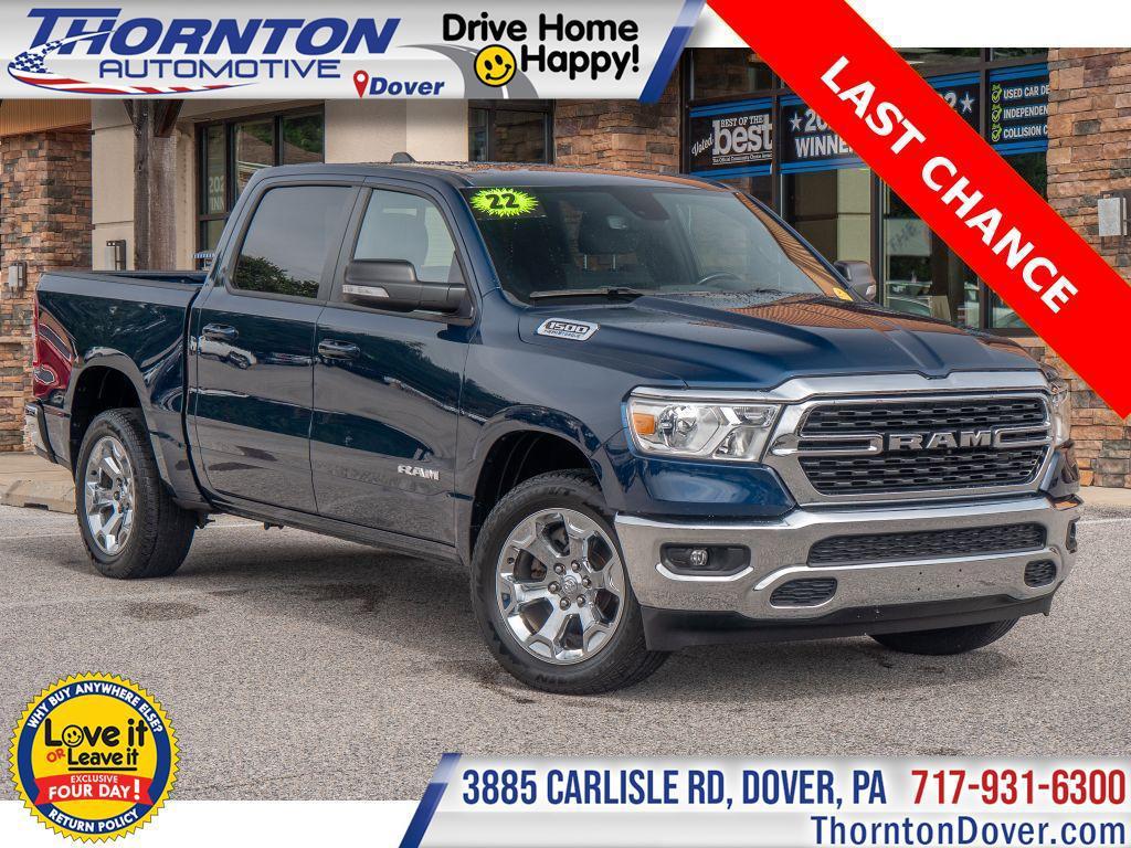 used 2022 Ram 1500 car, priced at $35,800