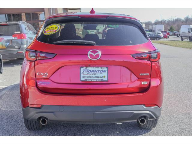 used 2022 Mazda CX-5 car, priced at $28,550