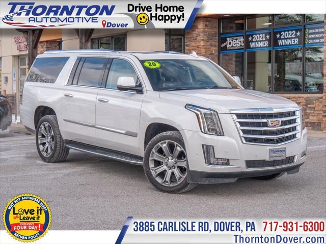 used 2020 Cadillac Escalade ESV car, priced at $49,965