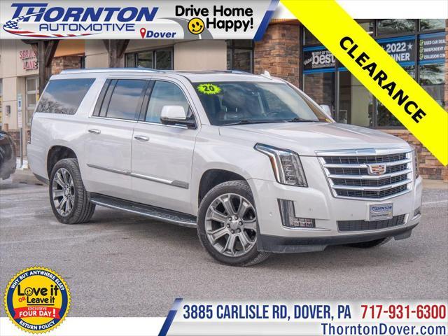 used 2020 Cadillac Escalade ESV car, priced at $49,488