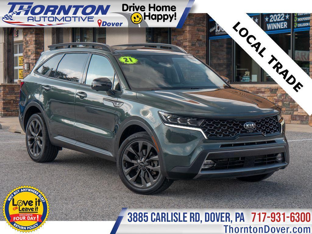 used 2021 Kia Sorento car, priced at $29,350