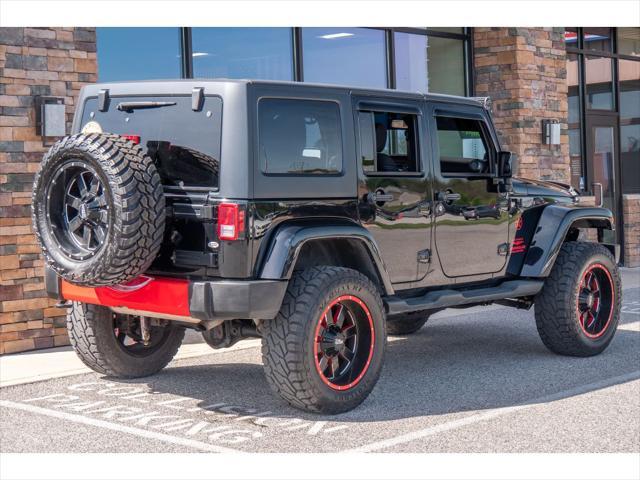 used 2014 Jeep Wrangler Unlimited car, priced at $23,874