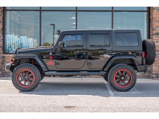 used 2014 Jeep Wrangler Unlimited car, priced at $23,874