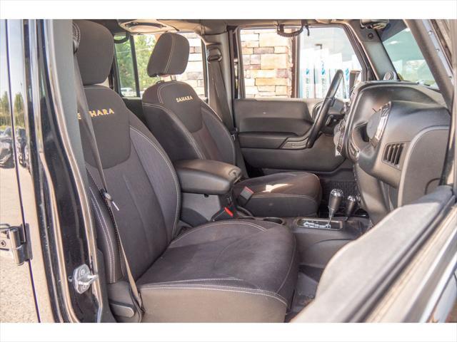 used 2014 Jeep Wrangler Unlimited car, priced at $23,874