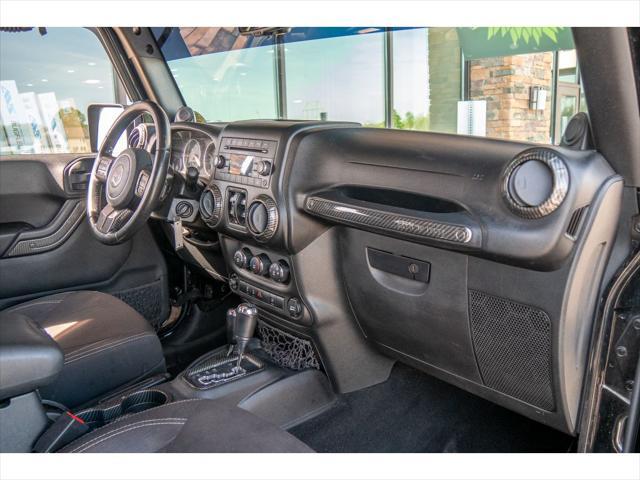 used 2014 Jeep Wrangler Unlimited car, priced at $23,874