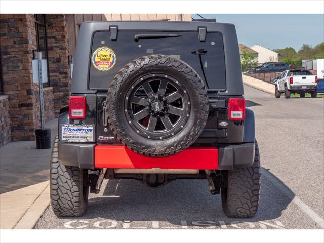 used 2014 Jeep Wrangler Unlimited car, priced at $23,874