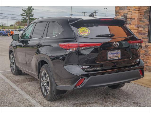used 2022 Toyota Highlander car, priced at $37,894