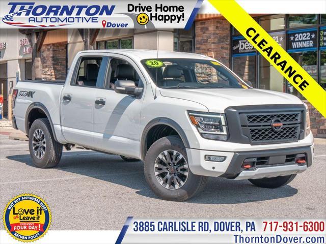 used 2020 Nissan Titan car, priced at $38,405