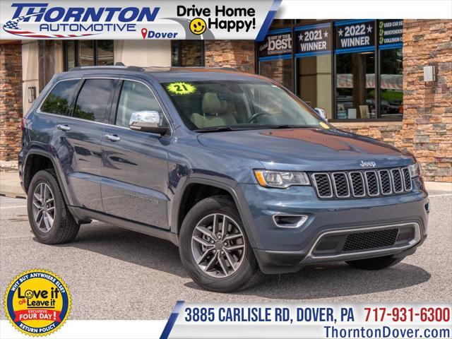 used 2021 Jeep Grand Cherokee car, priced at $28,765