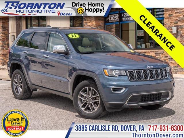used 2021 Jeep Grand Cherokee car, priced at $28,381