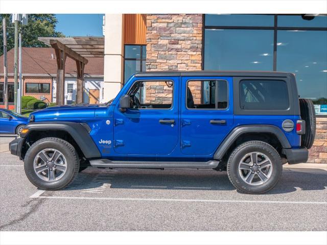 used 2020 Jeep Wrangler Unlimited car, priced at $29,127