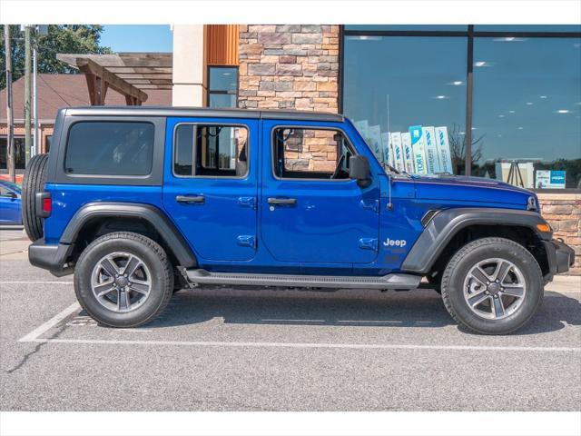 used 2020 Jeep Wrangler Unlimited car, priced at $29,127