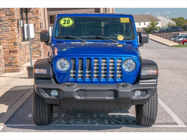 used 2020 Jeep Wrangler Unlimited car, priced at $29,127