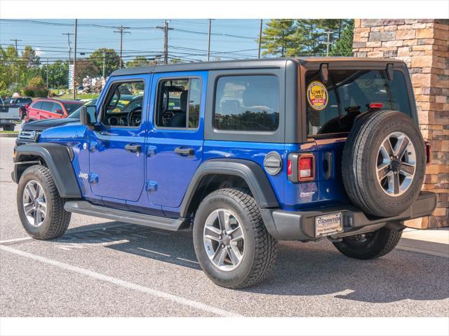 used 2020 Jeep Wrangler Unlimited car, priced at $29,127