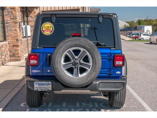 used 2020 Jeep Wrangler Unlimited car, priced at $29,127