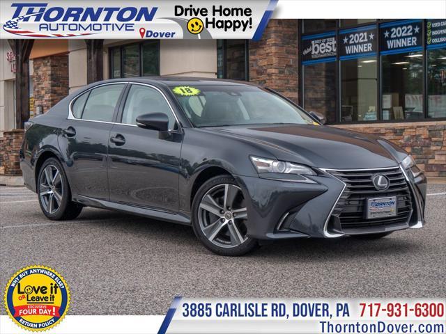 used 2018 Lexus GS 350 car, priced at $34,746