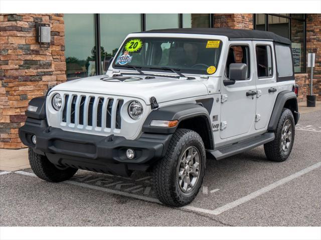 used 2020 Jeep Wrangler Unlimited car, priced at $34,994