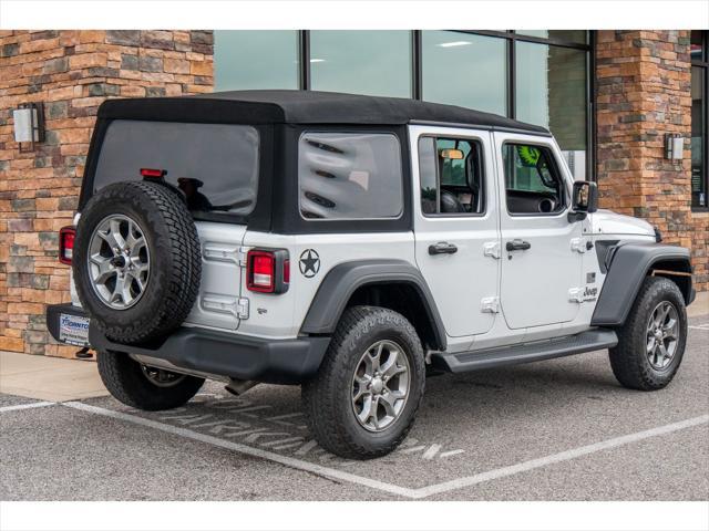 used 2020 Jeep Wrangler Unlimited car, priced at $34,994