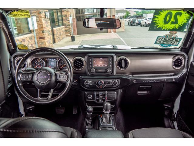 used 2020 Jeep Wrangler Unlimited car, priced at $34,994