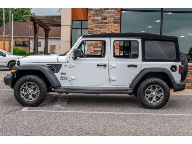 used 2020 Jeep Wrangler Unlimited car, priced at $34,994