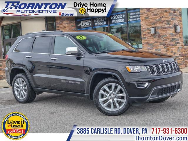 used 2017 Jeep Grand Cherokee car, priced at $22,874