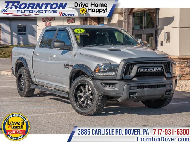 used 2018 Ram 1500 car, priced at $37,451