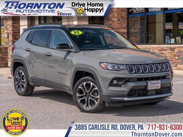 used 2022 Jeep Compass car, priced at $25,982