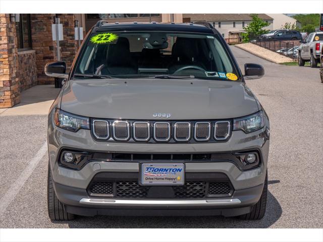 used 2022 Jeep Compass car, priced at $25,982