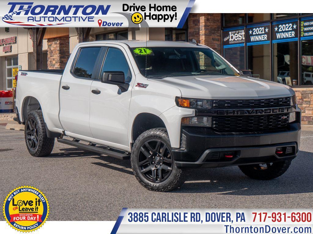 used 2021 Chevrolet Silverado 1500 car, priced at $36,995