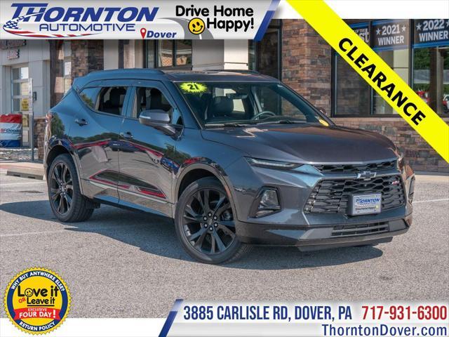 used 2021 Chevrolet Blazer car, priced at $34,097