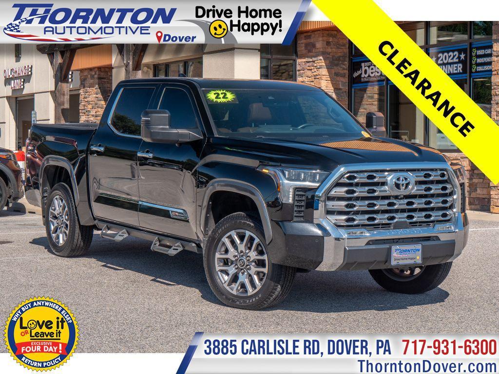 used 2022 Toyota Tundra car, priced at $52,994