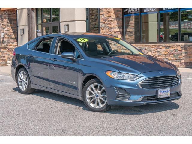 used 2019 Ford Fusion Hybrid car, priced at $20,402