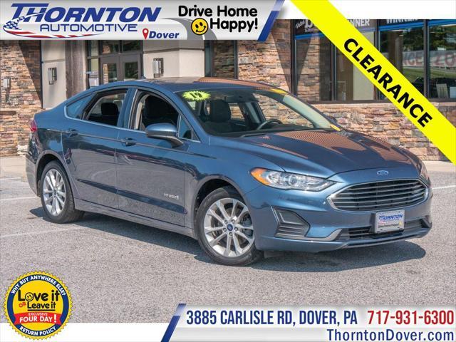 used 2019 Ford Fusion Hybrid car, priced at $20,402