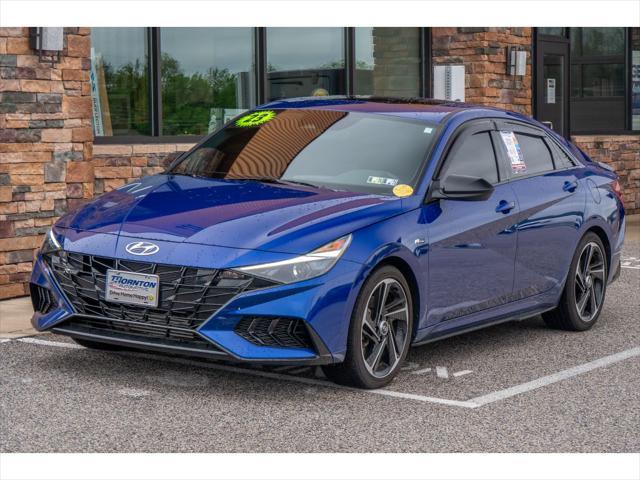 used 2023 Hyundai Elantra car, priced at $24,997
