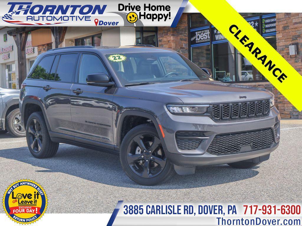 used 2022 Jeep Grand Cherokee car, priced at $34,319