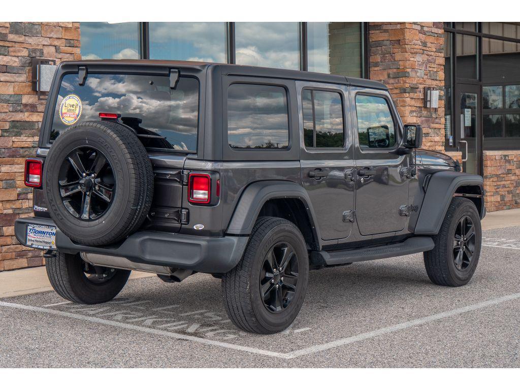 used 2022 Jeep Wrangler Unlimited car, priced at $34,365