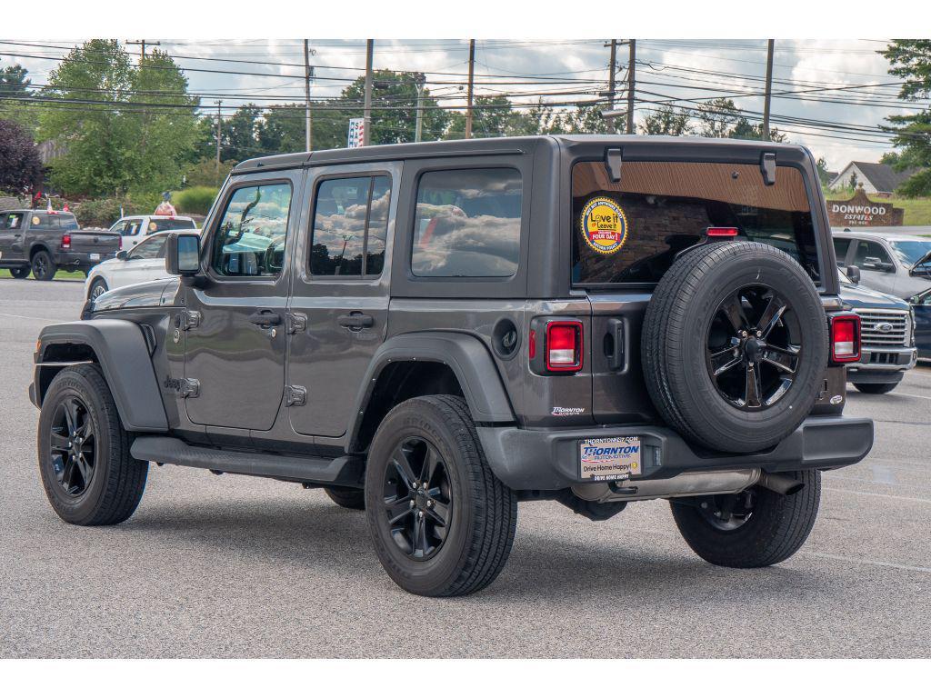 used 2022 Jeep Wrangler Unlimited car, priced at $34,365