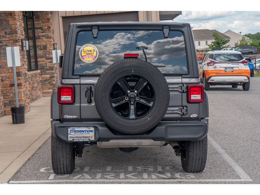 used 2022 Jeep Wrangler Unlimited car, priced at $34,365