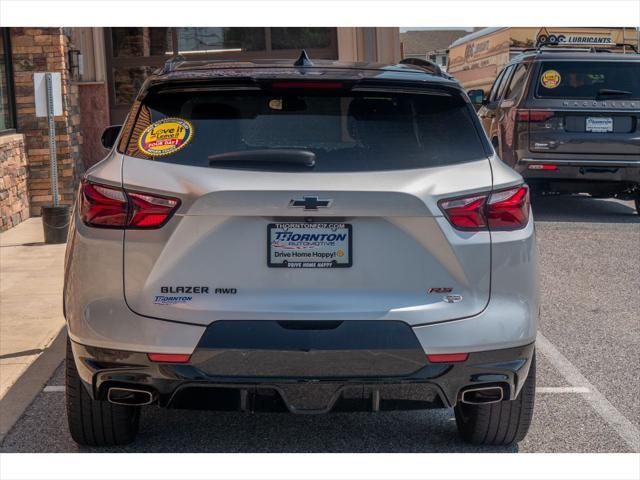 used 2022 Chevrolet Blazer car, priced at $36,768