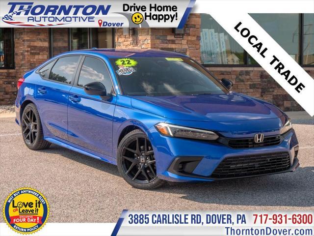 used 2022 Honda Civic car, priced at $22,875
