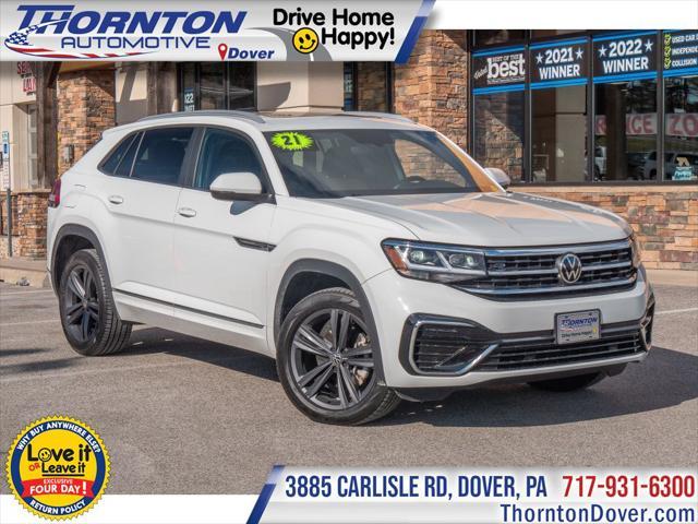 used 2021 Volkswagen Atlas Cross Sport car, priced at $24,788