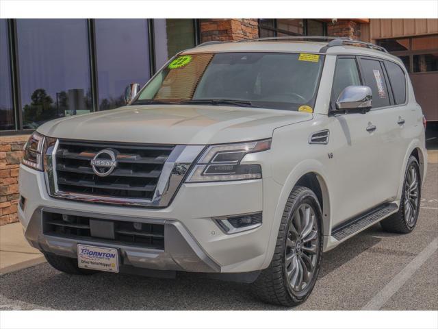 used 2022 Nissan Armada car, priced at $46,874